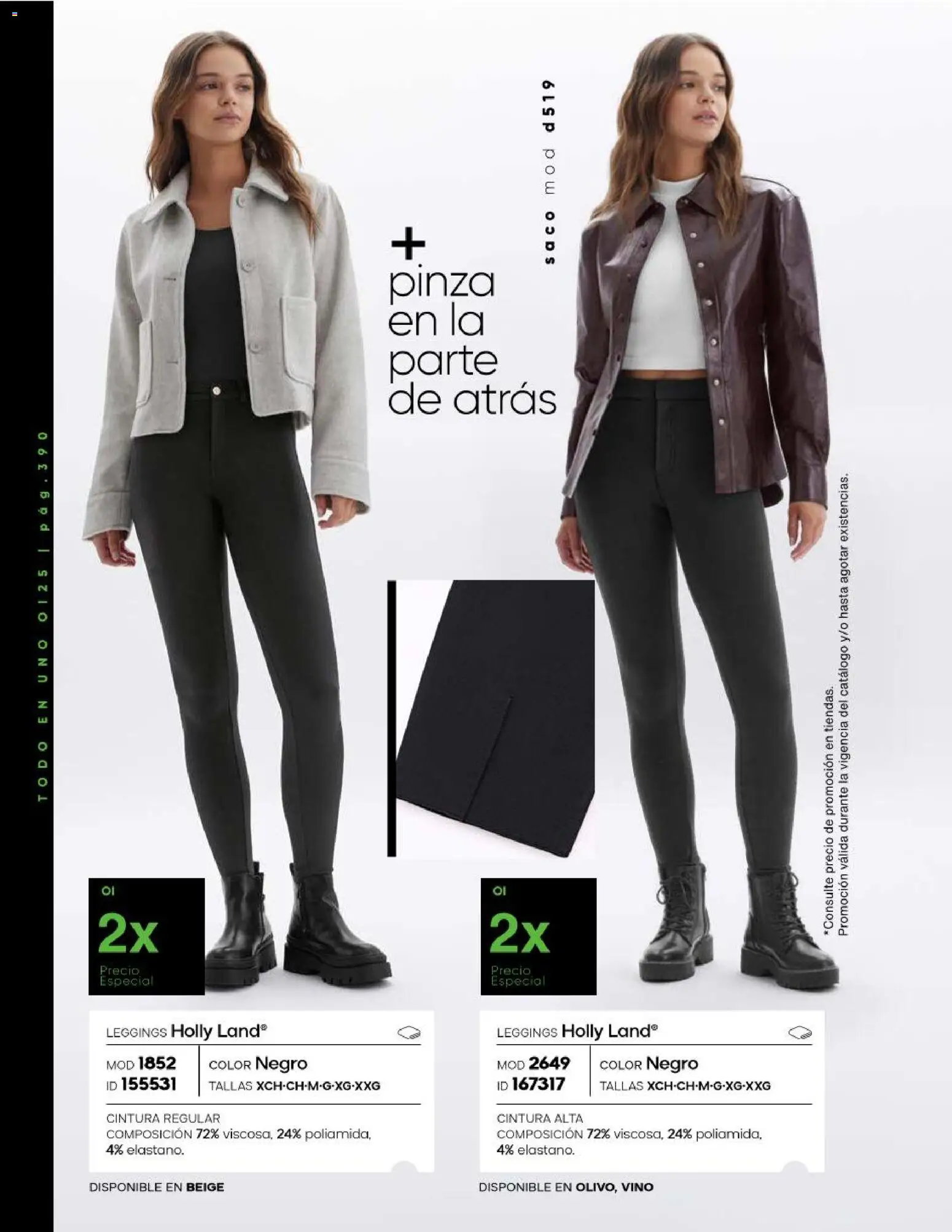 Nuevas ofertas de Price Shoes válidas en toda la República Mexicana desde el 27.10.2025. ¡Encuentra las mejores ofertas en Price Shoes catálogo Todo en uno! | Página: 390 | Productos: Leggings, Vino, Pinza