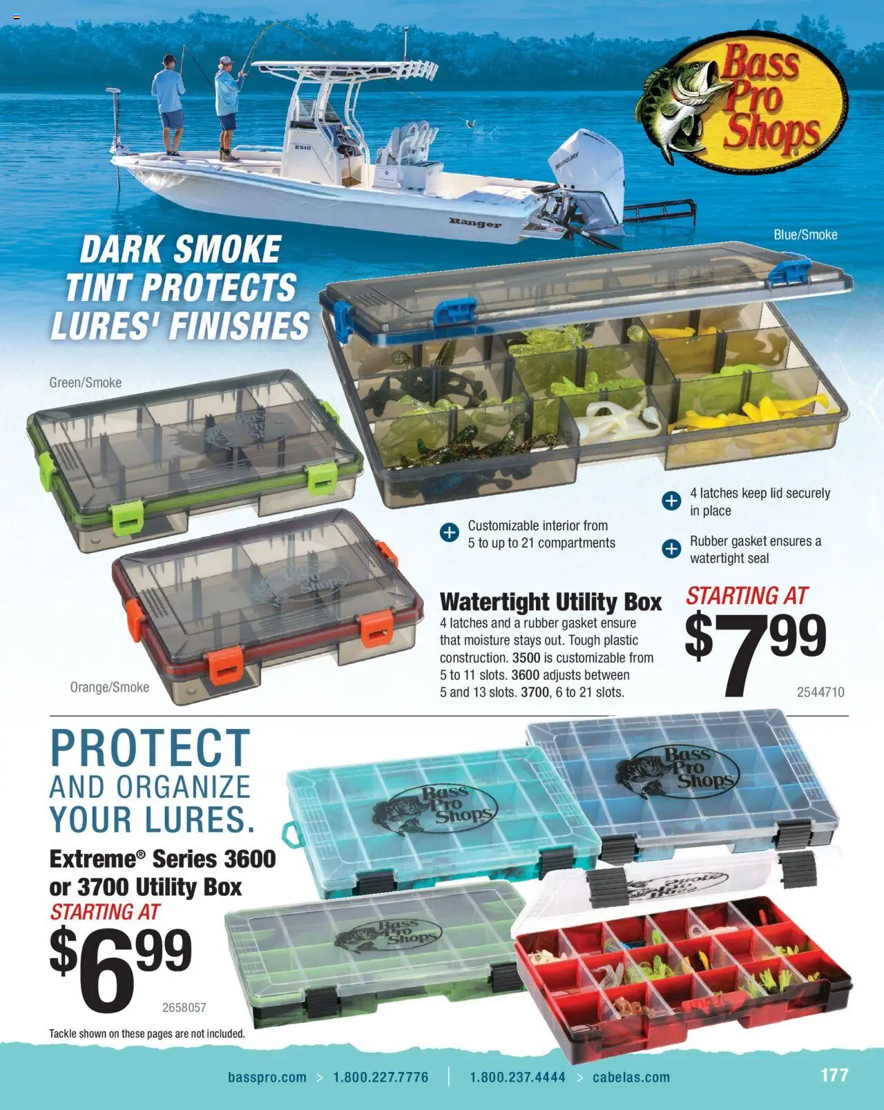 Cabela's Saltwater Specialist 25 - valid from 01.01.2025 | Page: 177 | Products: Box, Gasket