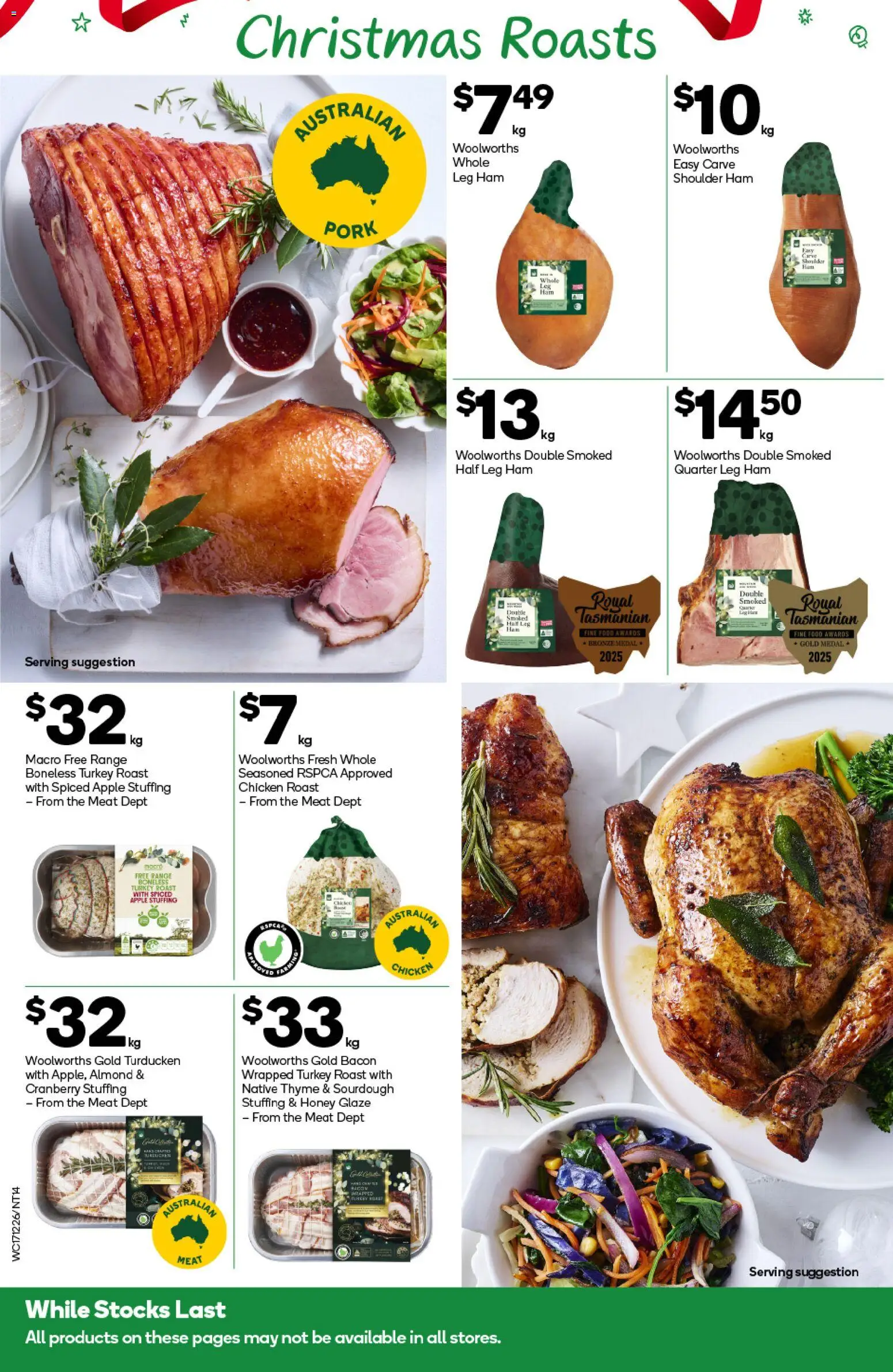 Woolworths catalogue - valid from 17.12.2025 | Page: 14 | Products: Bacon, Native, Chicken, Meat