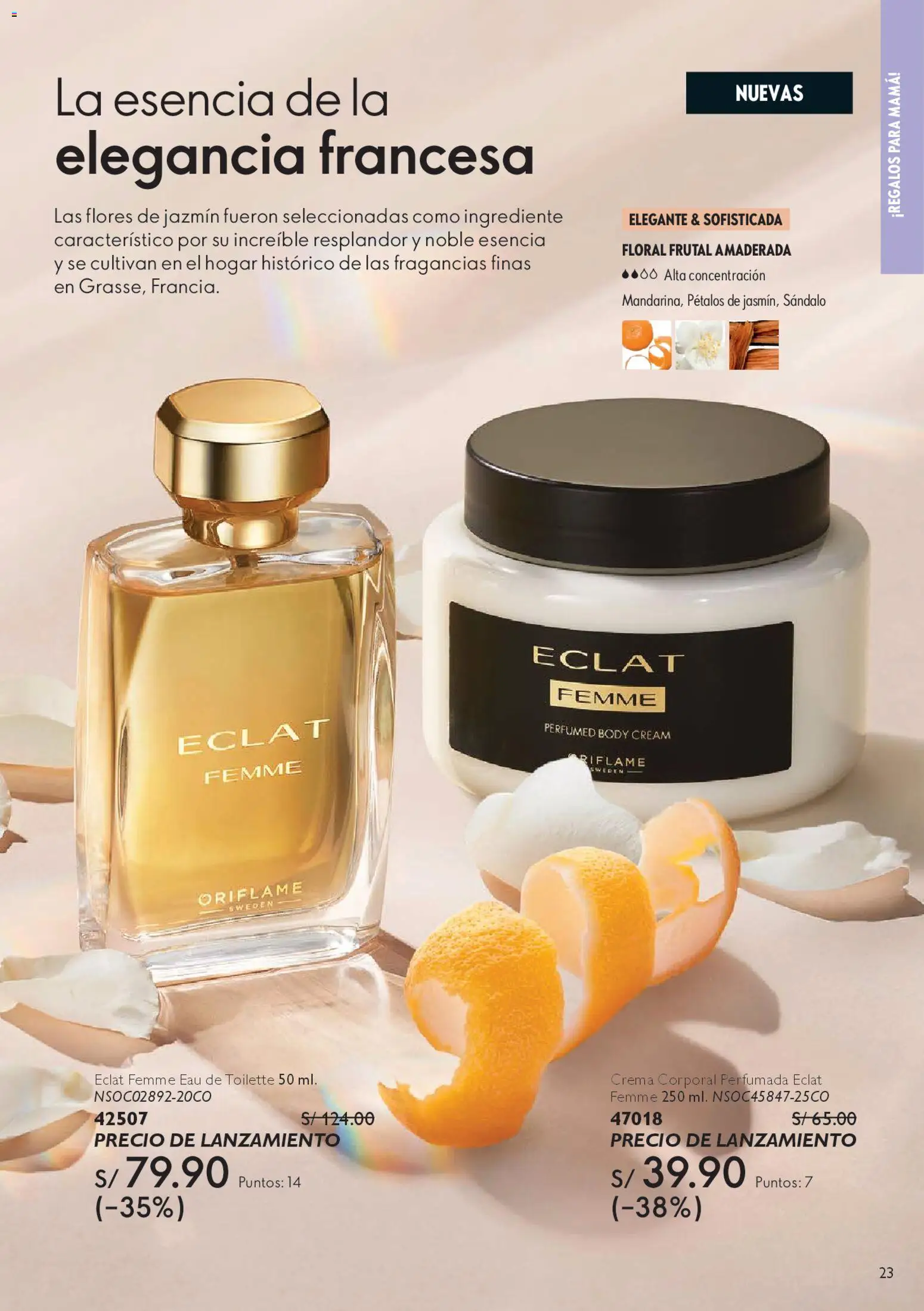 Catálogo Oriflame válido desde 18.04.2026 | Página: 23 | Productos: Crema, EAU de Toilette