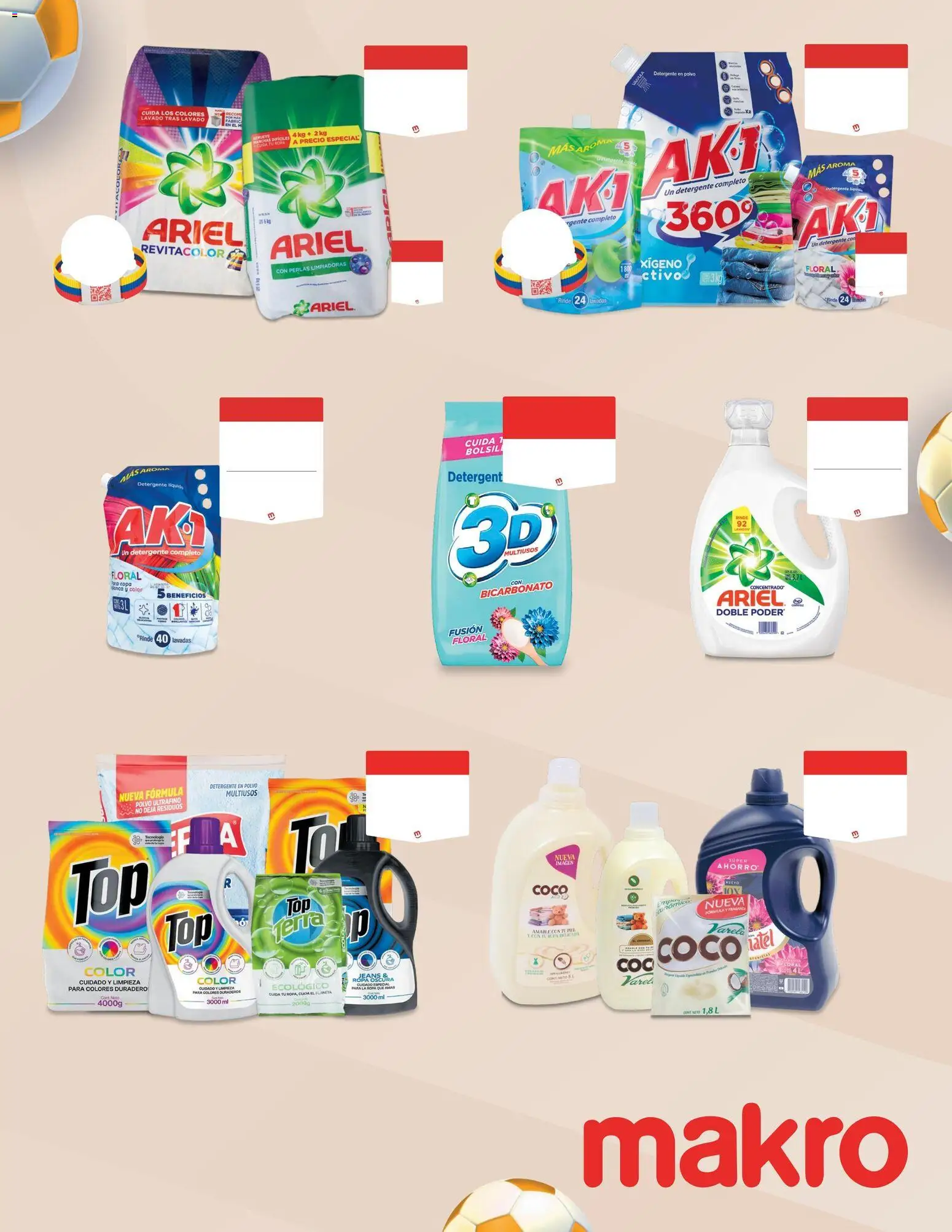 Makro revista - valida desde el 27.03.2026 | Página: 37 | Productos: Polvo, Coco, Detergente, Ropa