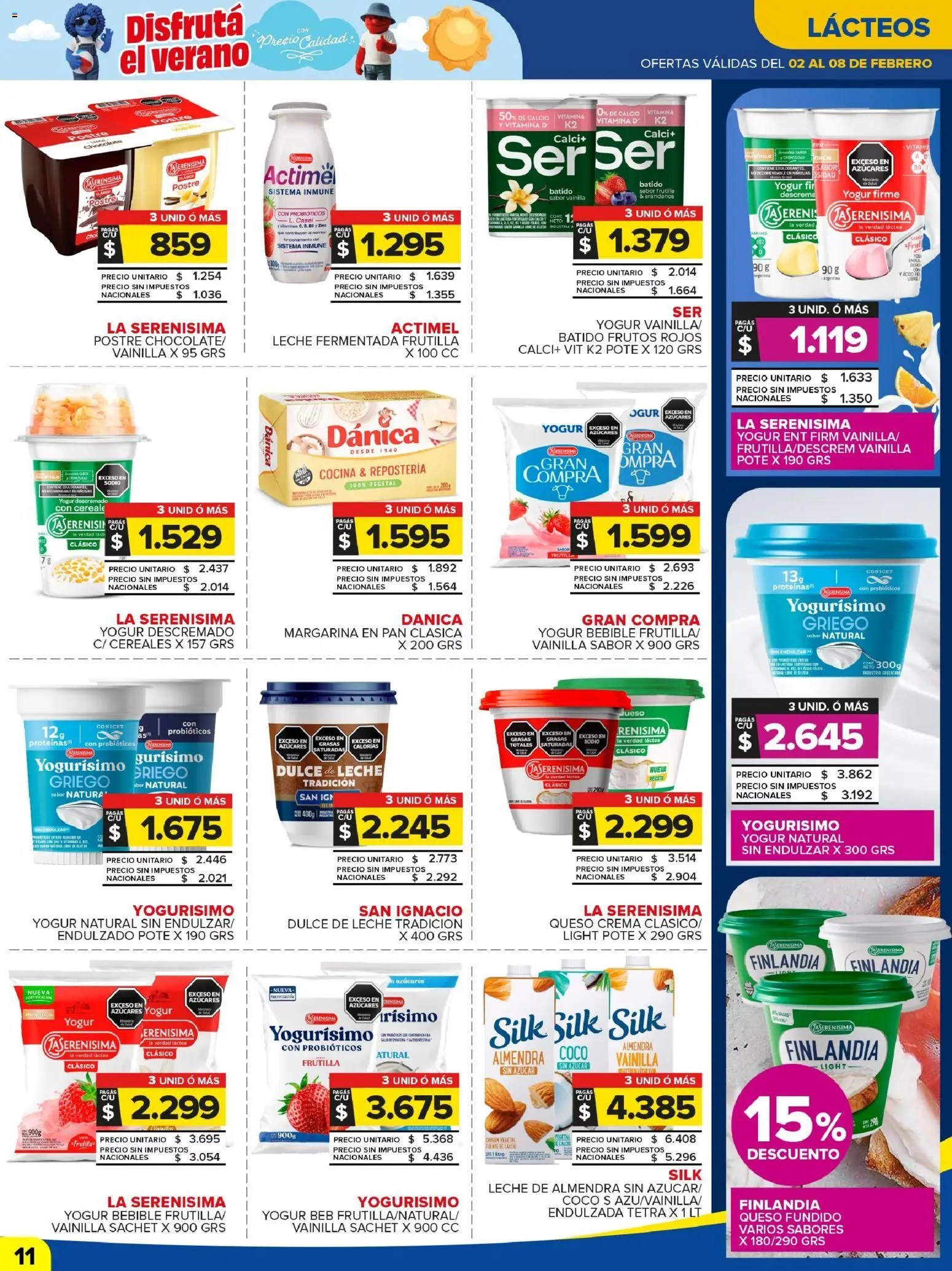 Carrefour Maxi catálogo │ válido desde el 02.02.2026 | Página: 11 | Productos: Cocina, Leche de almendra, Pan, Margarina