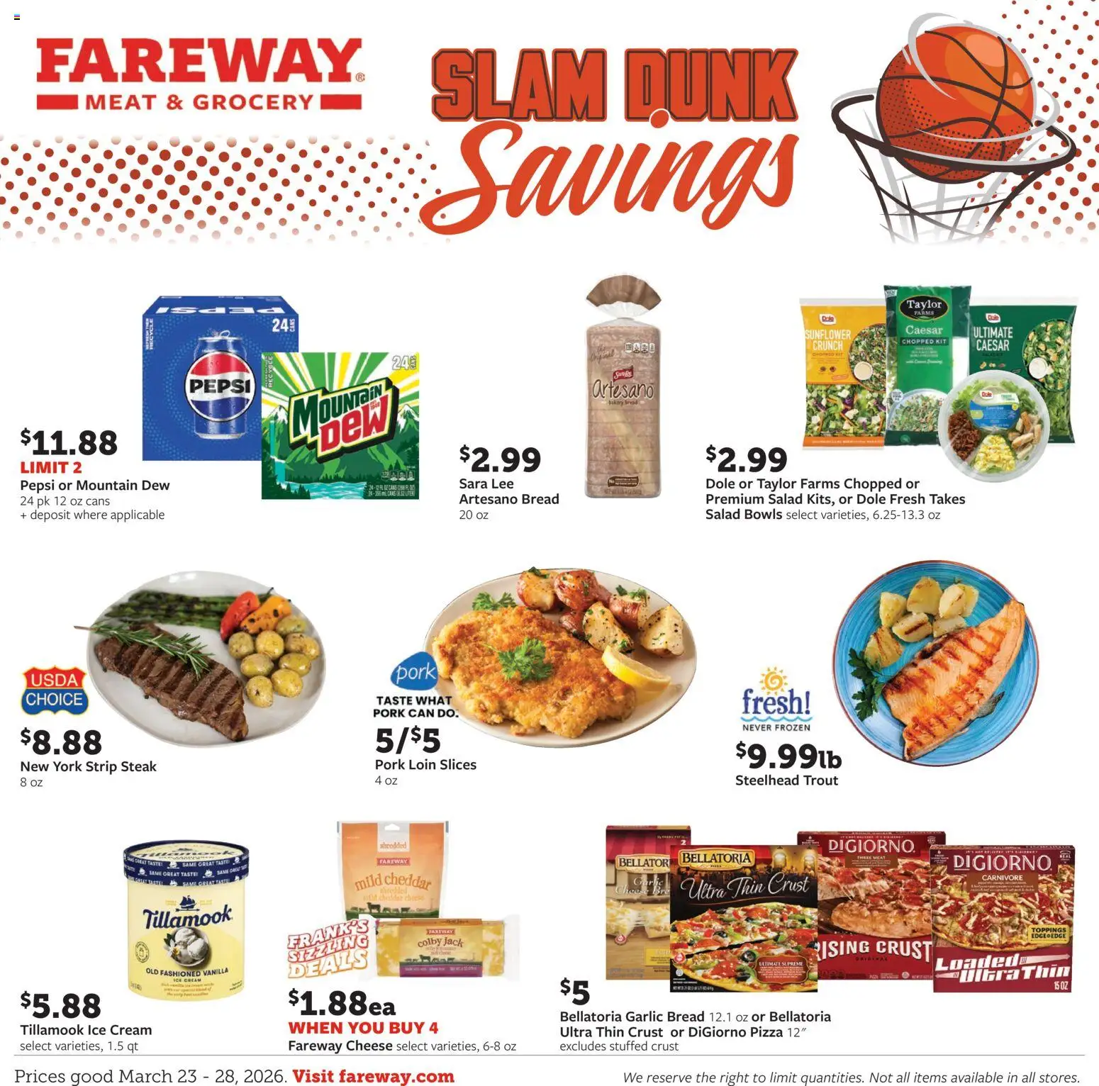 Fareway Weekly Ad - valid from 23.03.2026 | Page: 1