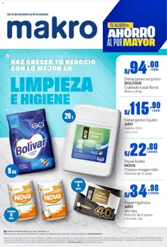 Vista previa de folleto Makro - Especial Limpieza Vig#20 de la Makro válido desde 25.09.2025
