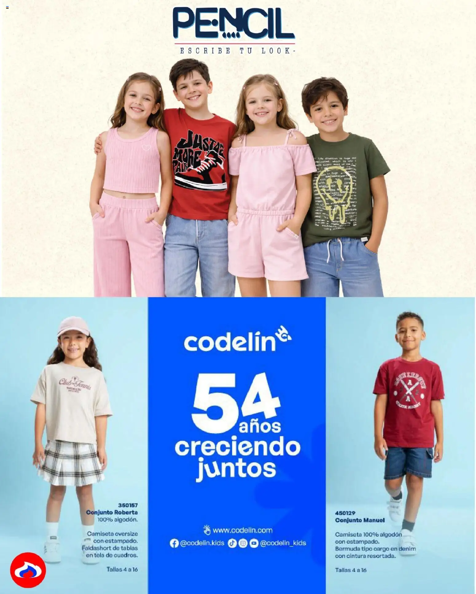Olímpica revista - valida desde el 14.04.2026 | Página: 5 | Productos: Algodón, Bermuda, Camiseta, Conjunto