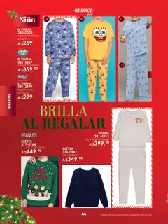 Vista previa de Andrea catálogo Guía de regalos, nuevo folleto de la tienda, válido en México a partir del 23.11.2025 | Página: 46