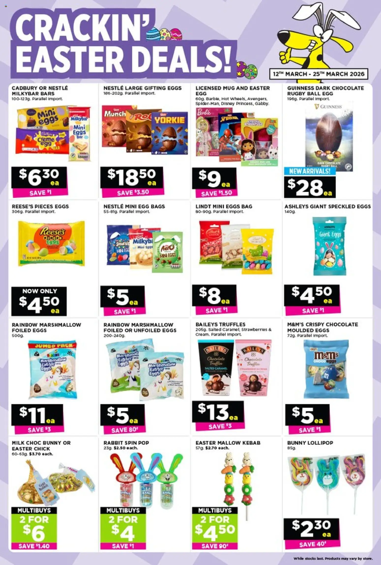Crackerjack catalogue from 12.03.2026 | Page: 1