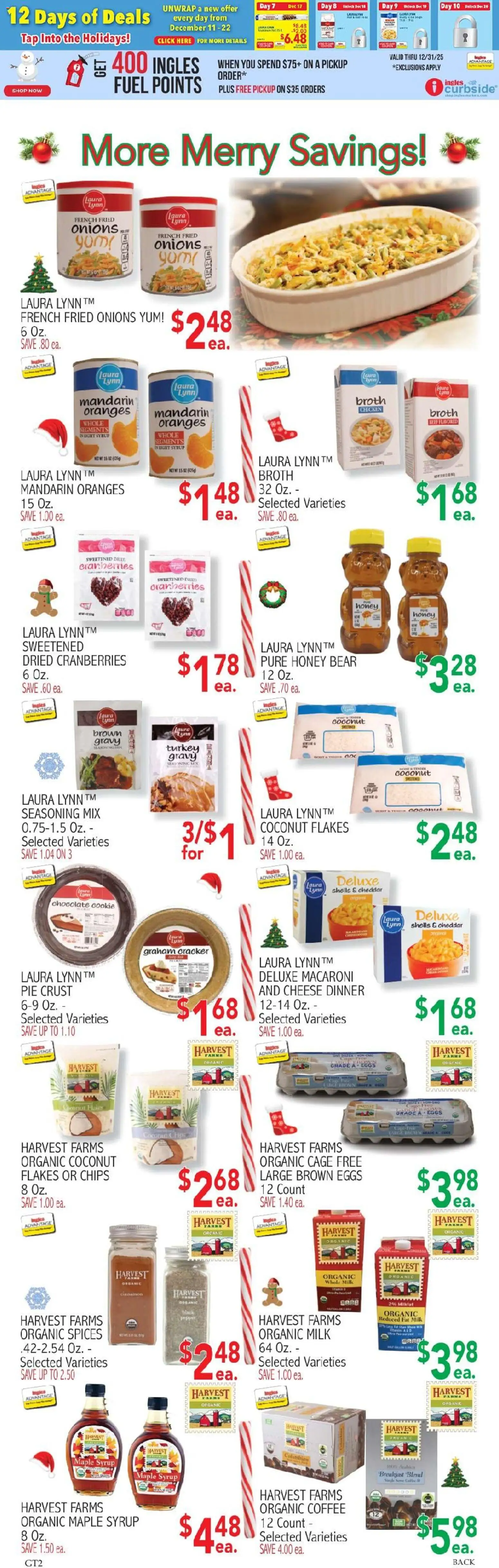 Ingles Weekly Ad - valid from 17.12.2025 | Page: 8 | Products: Milk, Coffee, Chocolate, Spices