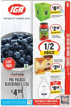 Preview of IGA Catalogue SA - valid from 13.08.2025