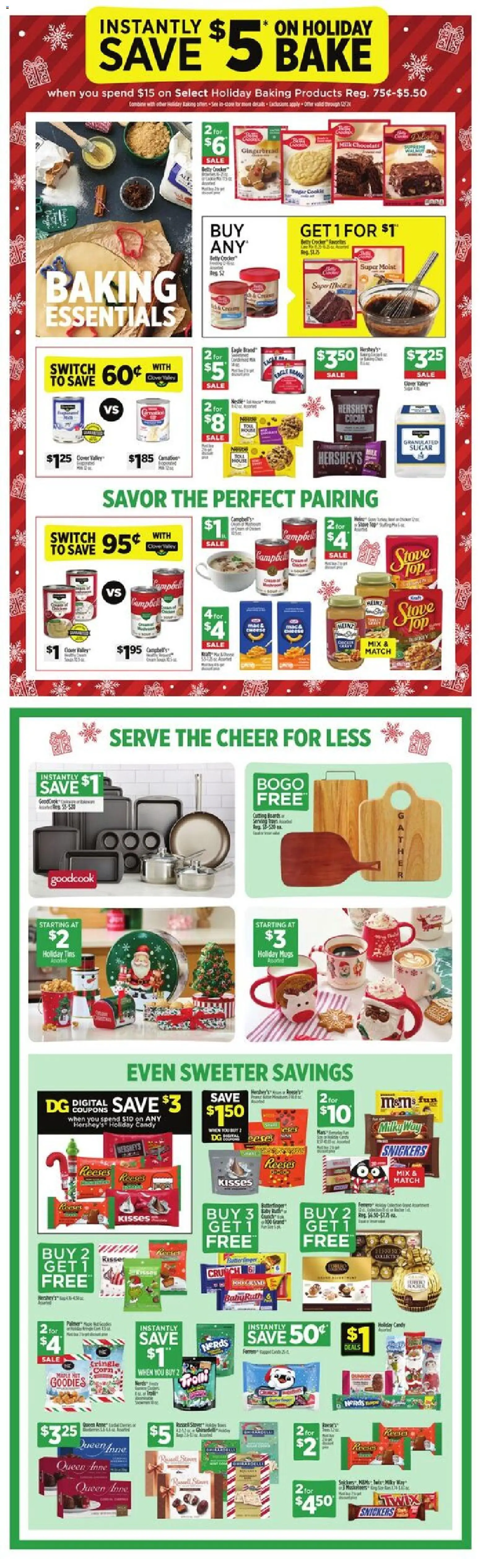 Dollar General Weekly Ad - TX - valid from 30.11.2025 | Page: 10 | Products: Chocolate, Switch, Sugar, Stove