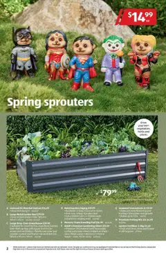 Aldi catalogue - valid from 24.09.2025 | Page: 2 | Products: Kneeling pad, Greenhouse, Bed