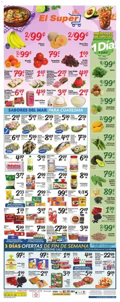 Preview of El Super weekly ads valid from 25.02.2026
