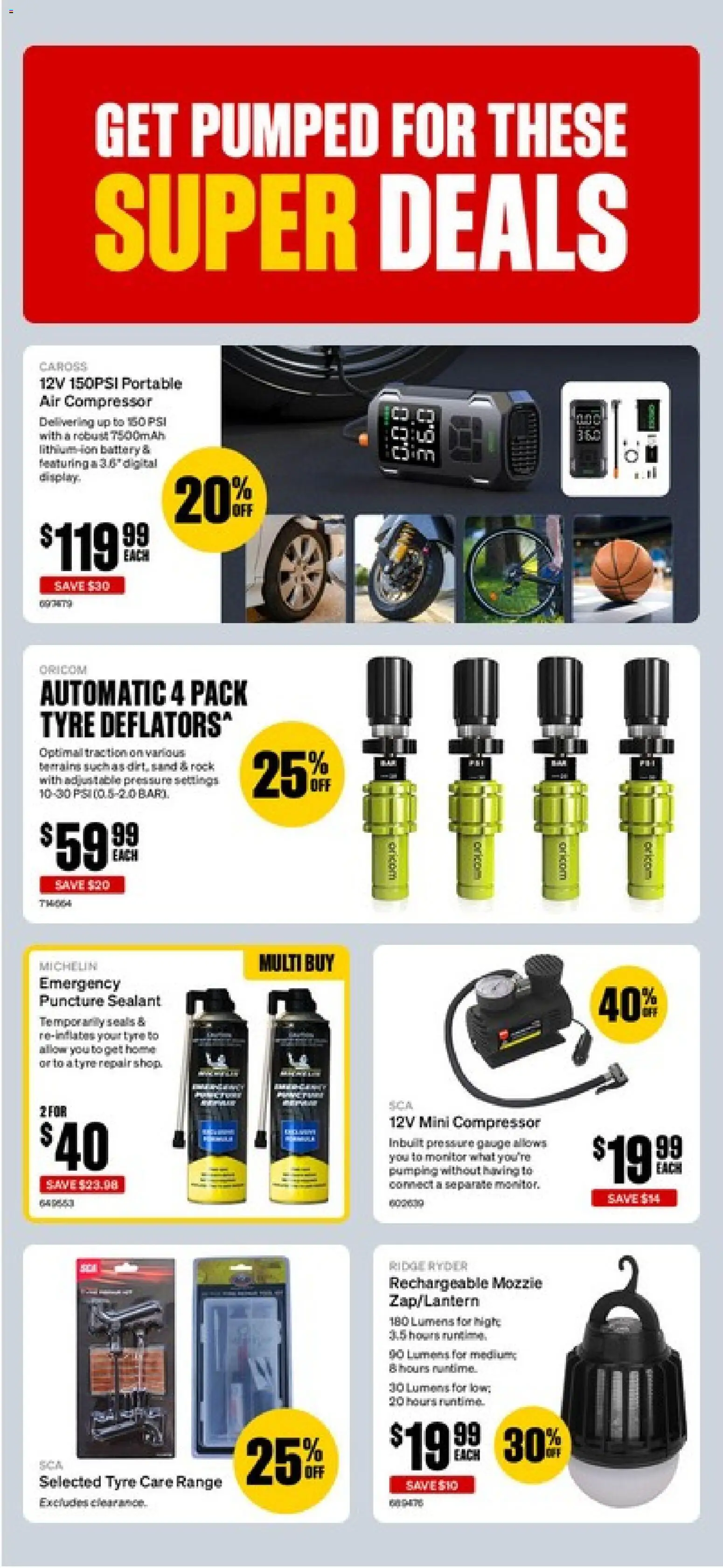 Supercheap Auto catalogue - valid from 22.04.2026 | Page: 20 | Products: Battery, Digital, Monitor, Portable