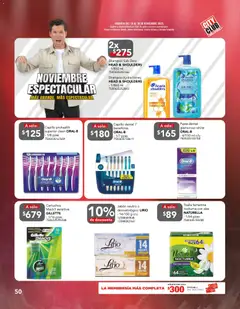 Vista previa de City Club Buen Fin, nuevo folleto de la tienda, válido en México a partir del 31.10.2025 | Página: 50 | Productos: Pasta dental, Cepillo, Pasta, Toalla