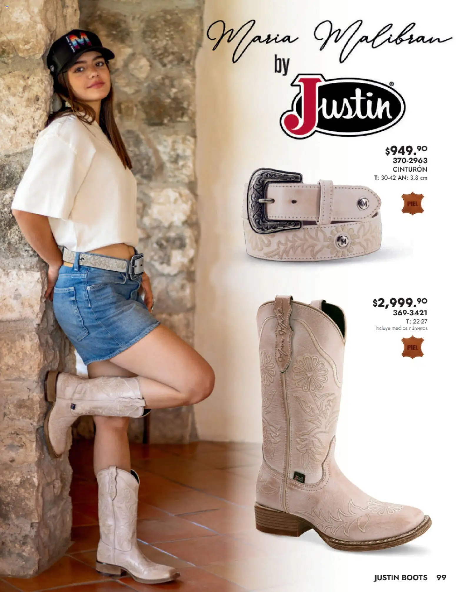 Nuevas ofertas de Andrea válidas en toda la República Mexicana desde el 24.08.2025. ¡Encuentra las mejores ofertas en Andrea - Catálogo Calzado Dama! | Página: 99 | Productos: Cinturón