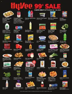 Preview of HyVee weekly ads valid from 26.09.2025