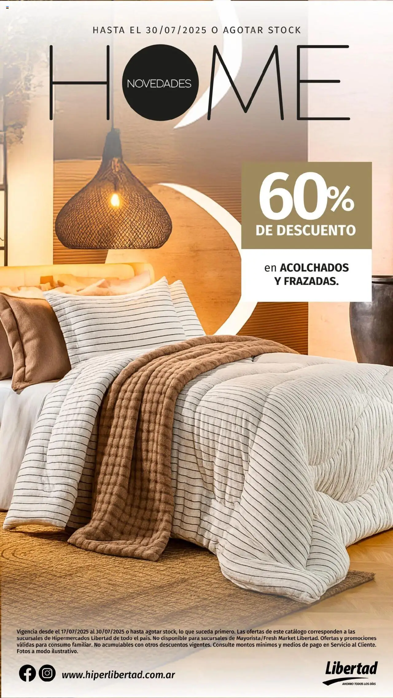 Hipermercado Libertad - Novedades Home │ válido desde el 17.07.2025 | Página: 1