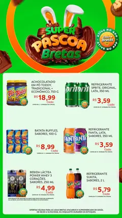 Bretas ofertas Páscoa - Pré-Visualização do folheto da loja Bretas, válido de 06.03.2026