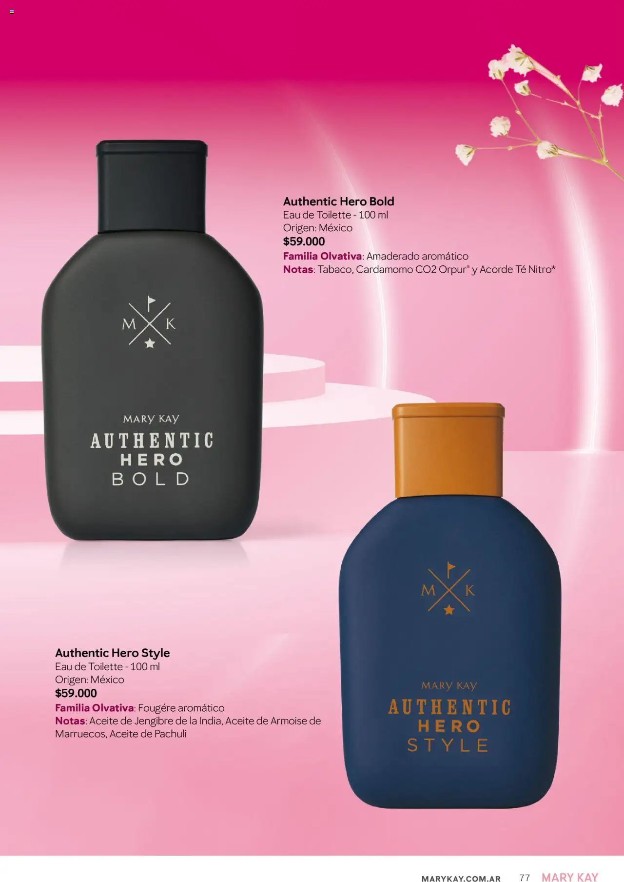 Mary Kay catálogo │ válido desde el 04.04.2025 | Página: 77 | Productos: Eau de toilette, Aceite, Té