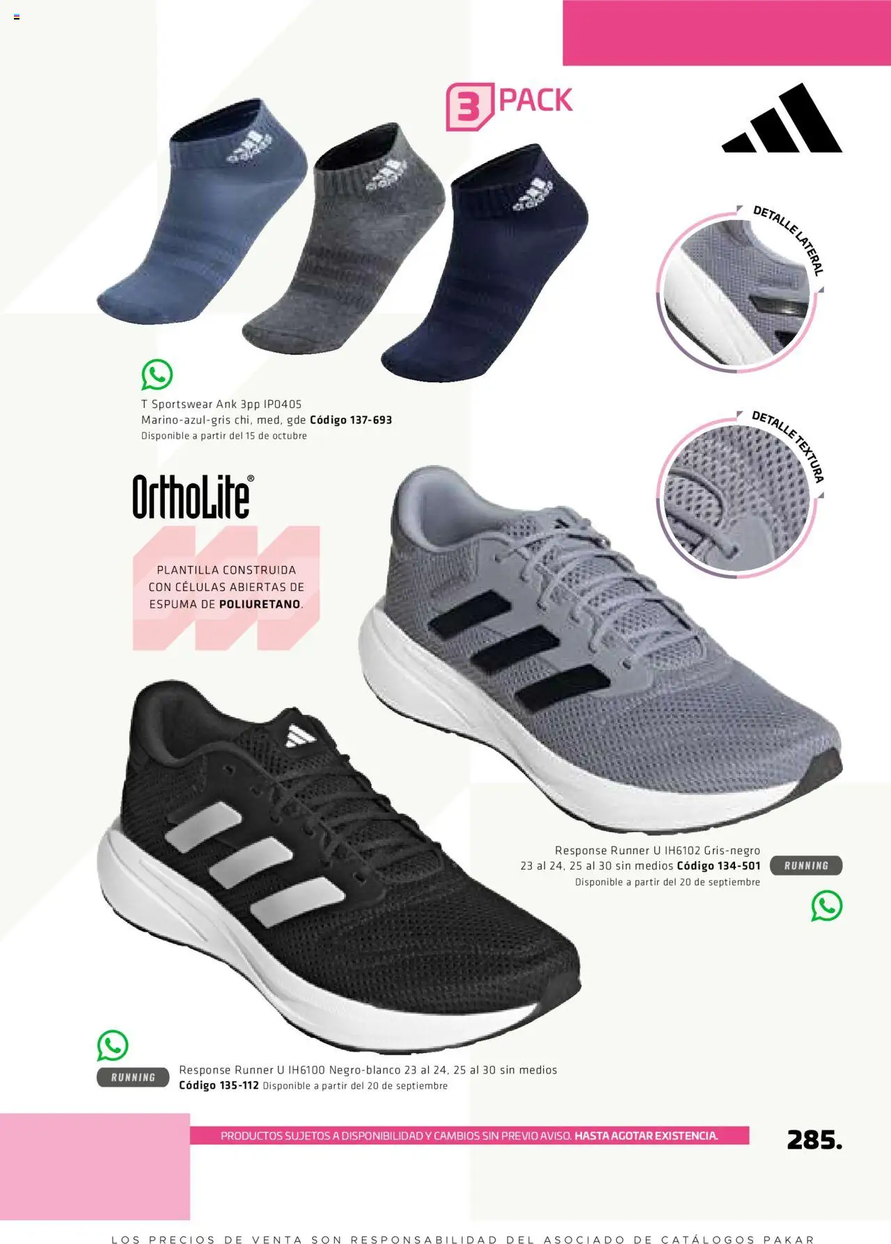 Nuevas ofertas de SC Pakar válidas en toda la República Mexicana desde el 29.08.2025. ¡Encuentra las mejores ofertas en SC Pakar - Catálogo Otoño Women! | Página: 285 | Productos: Espuma