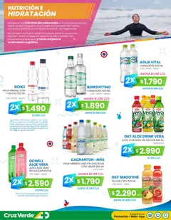 Bebestibles y Snacks Cruz Verde │ válido desde el 01.09.2025 | Página: 2 | Productos: Agua, Jugo, Azucar, Fuente