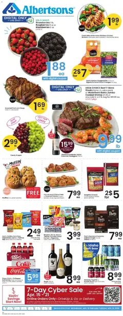 Preview of Albertsons weekly ads valid from 15.04.2026