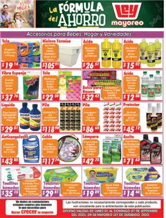 Vista previa de Casa Ley - Folleto Mayoreo, nuevo folleto de la tienda, válido en México a partir del 01.09.2025