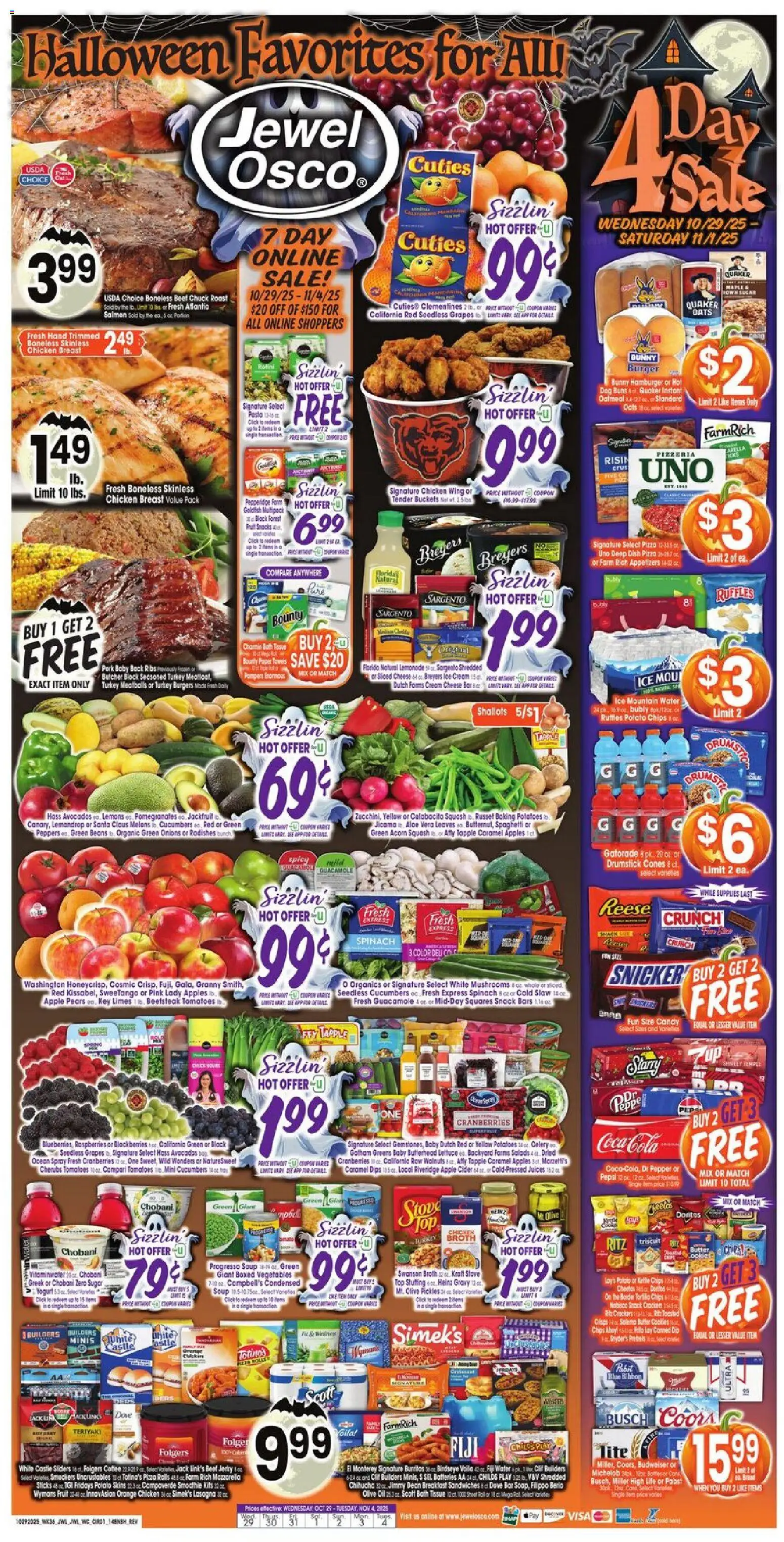 Jewel Osco Weekly Ad - IL - valid from 29.10.2025 | Page: 1