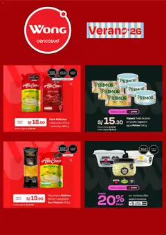 Vista previa de folleto Wong catálogo de la Wong válido desde 23.03.2026 | Página: 2