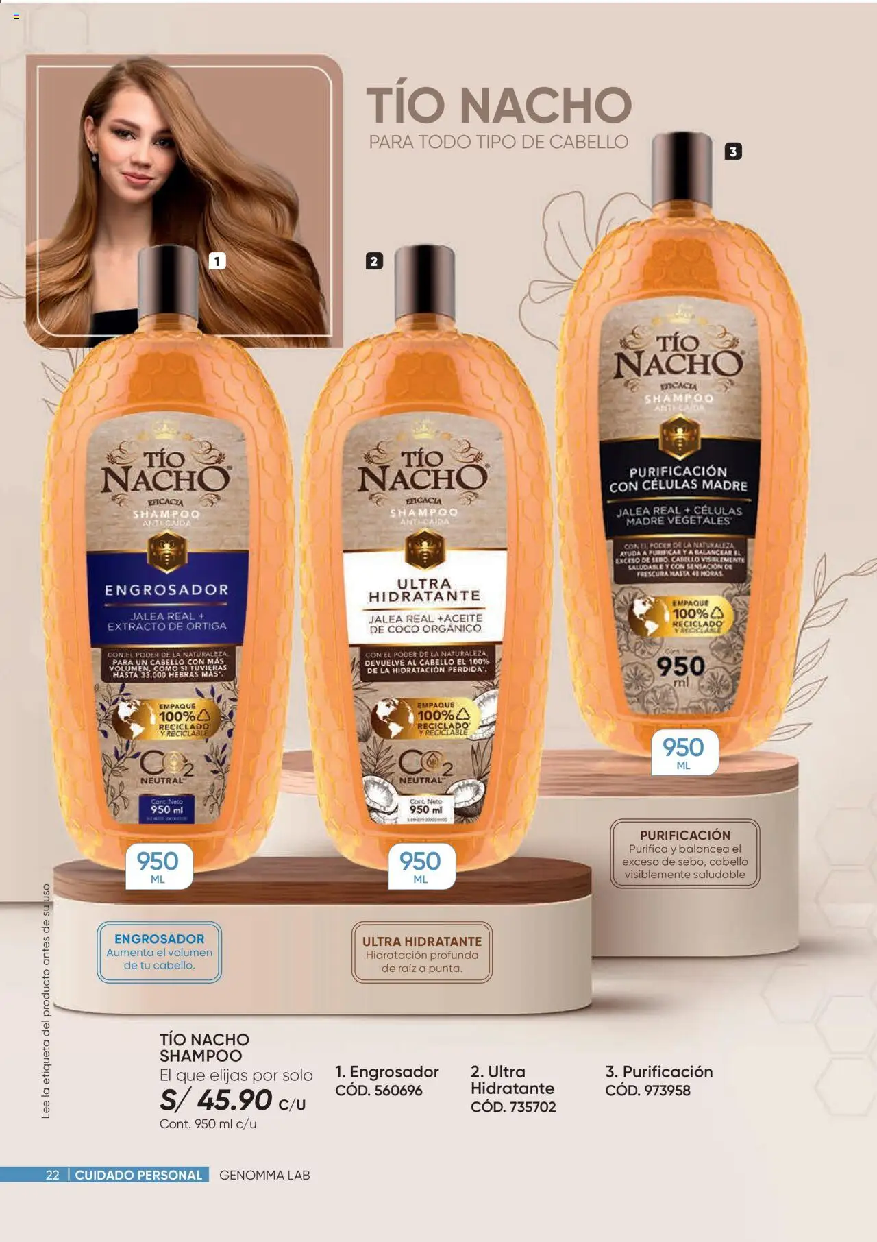Catálogo Azzorti válido desde 28.07.2025 | Página: 22 | Productos: Shampoo, Empaque
