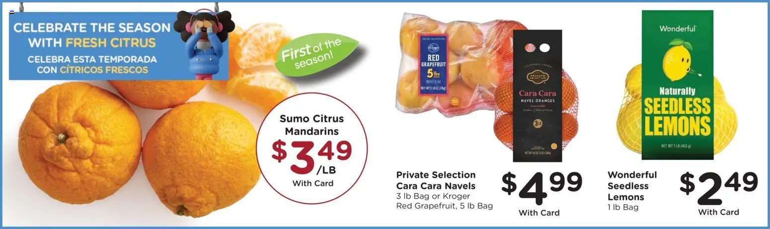 Smith's Weekly Ad - WY - valid from 17.12.2025 | Page: 11 | Products: Mandarins, Oranges, Grapefruit, Bag