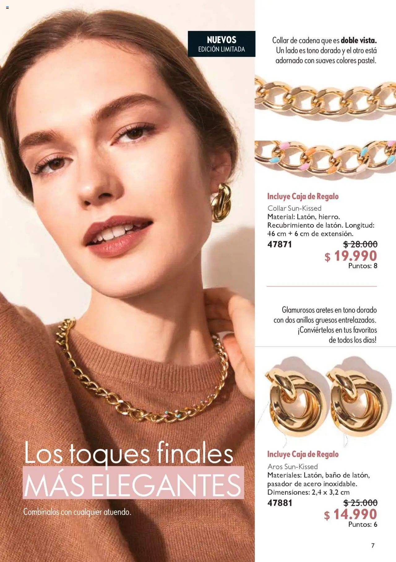 Oriflame - Catálogo │ válido desde el 13.09.2025 | Página: 7 | Productos: Caja, Collar, Cadena, Pasador