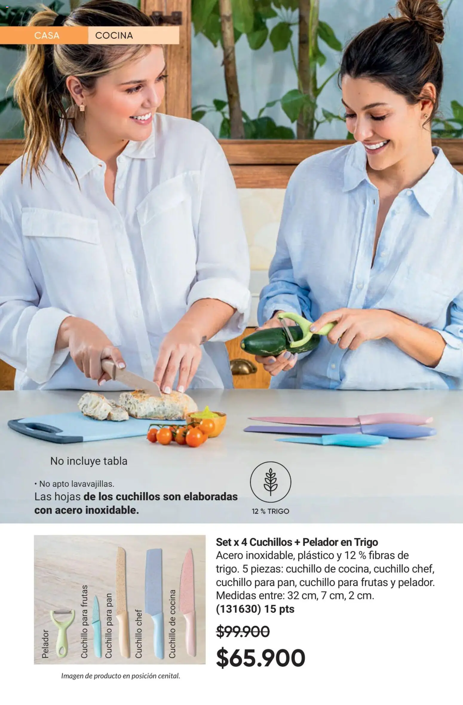 Avon revista - valida desde el 02.01.2026 | Página: 52 | Productos: Cocina, Cuchillo, Pan