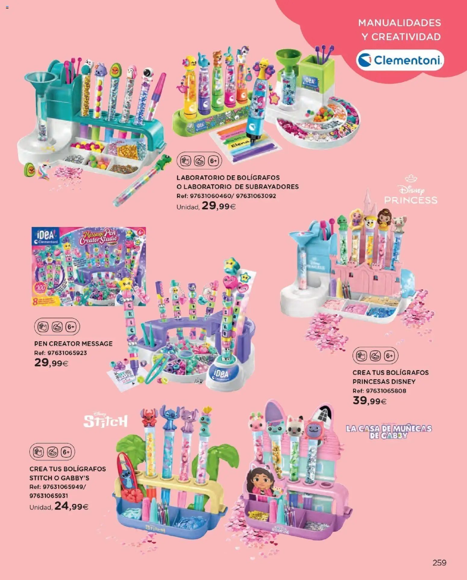 Nuevas ofertas de El Corte Inglés válidas en toda la República Mexicana desde el 27.10.2025. ¡Encuentra las mejores ofertas en El Corte Inglés catálogo Juguetes! | Página: 259