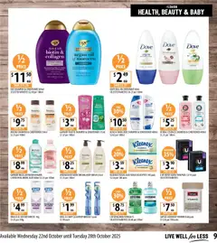 Preview of Supabarn  Catalogue  - valid from 22.10.2025 | Page: 9 | Products: Oil, Micellar water, Deodorant, Vitamin