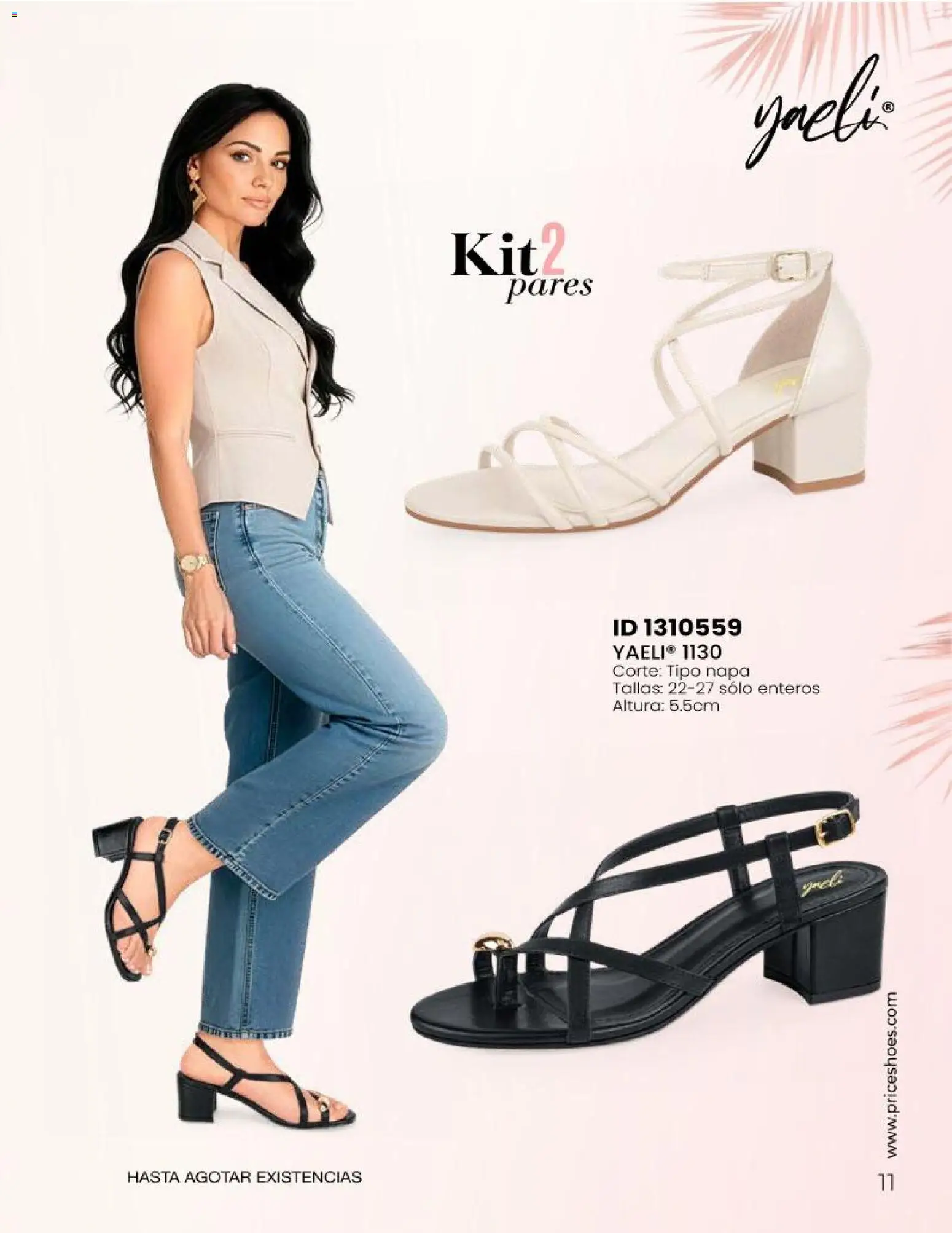 Nuevas ofertas de Price Shoes válidas en toda la República Mexicana desde el 23.04.2026. ¡Encuentra las mejores ofertas en Price Shoes catálogo Sandalias Kits! | Página: 11