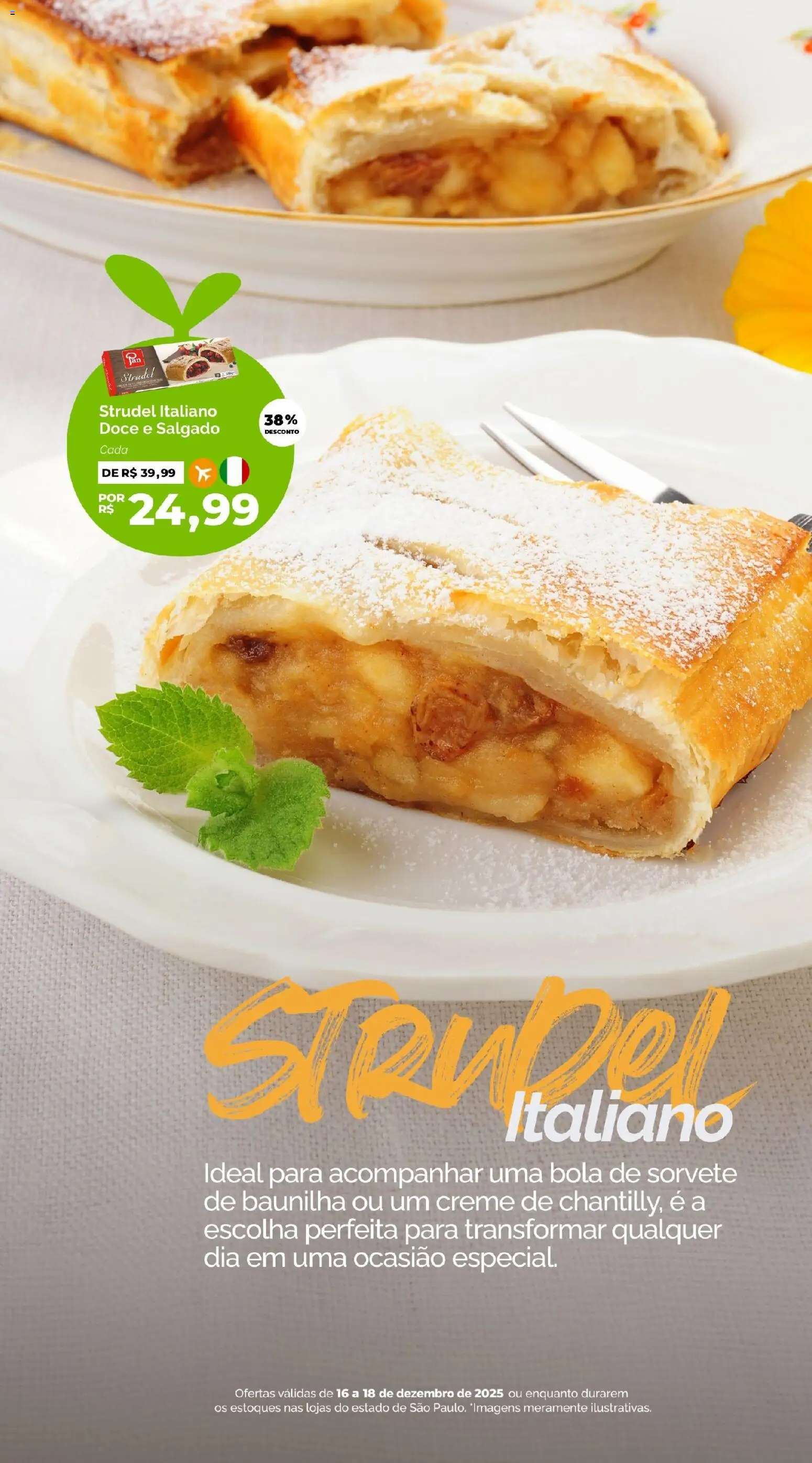 Oba Hortifruti Folheto - válido de 16.12.2025 | Página: 3 | Produtos: Creme, Sorvete