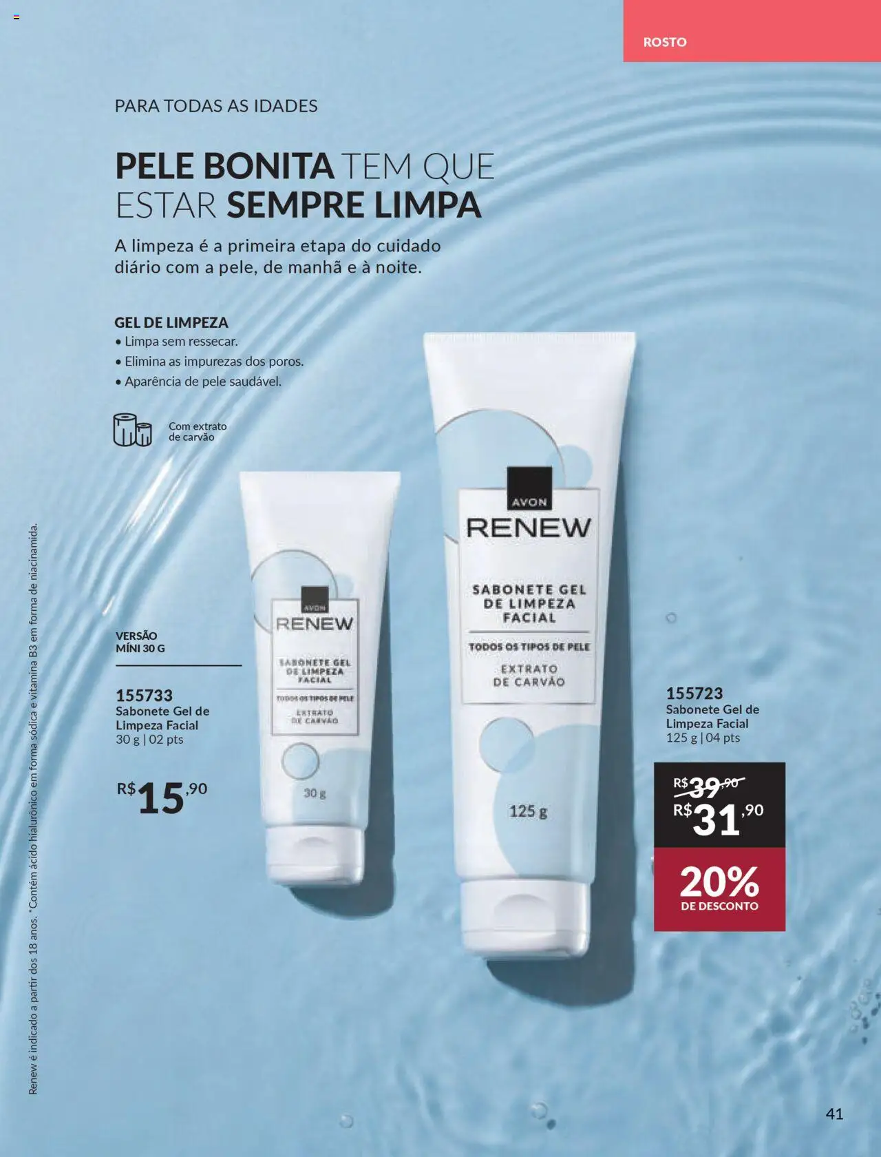 Avon Folheto - válido de 07.10.2025 | Página: 41 | Produtos: Gel de limpeza, Sabonete