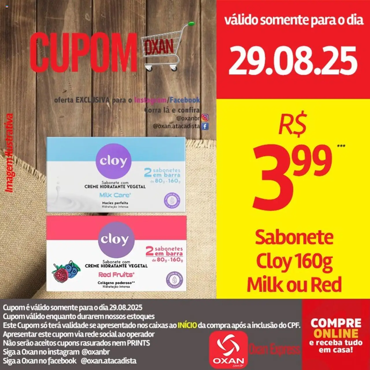 Oxan Atacadista Folheto - válido de 29.08.2025 | Página: 19 | Produtos: Colágeno, Creme, Sabonete