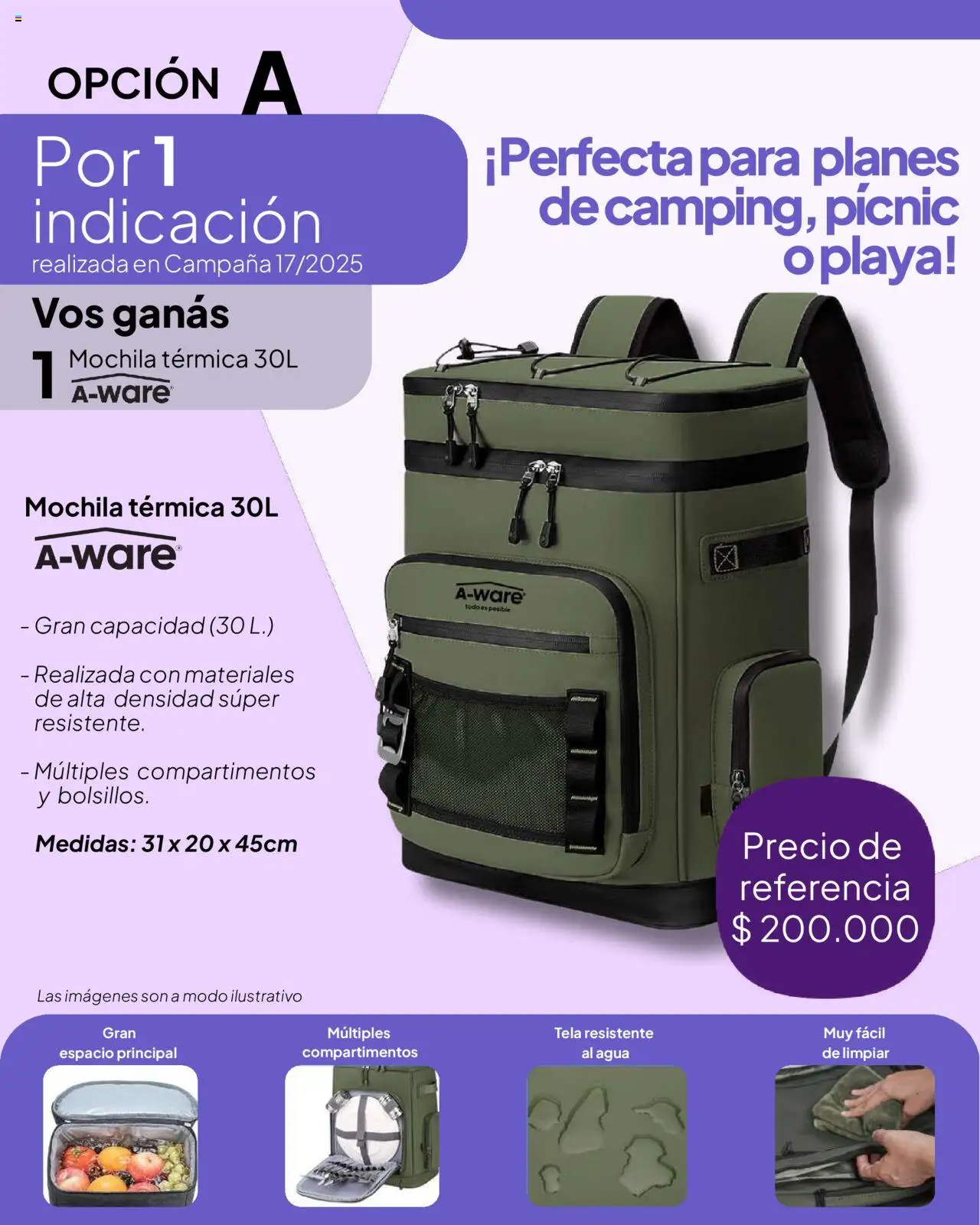 Tupperware - Programa de Indicaciones │ válido desde el 13.10.2025 | Página: 2 | Productos: Campana, Térmica, Agua, Mochila
