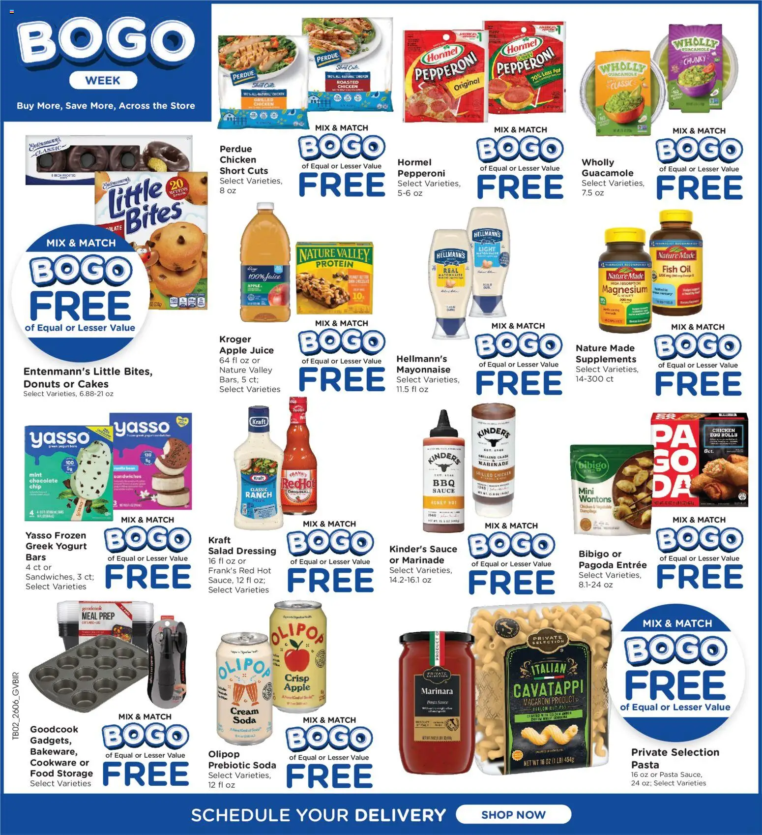 Kroger Ad - valid from 11.03.2026 | Page: 3 | Products: Fish Oil, Yogurt, Salad, Mayonnaise