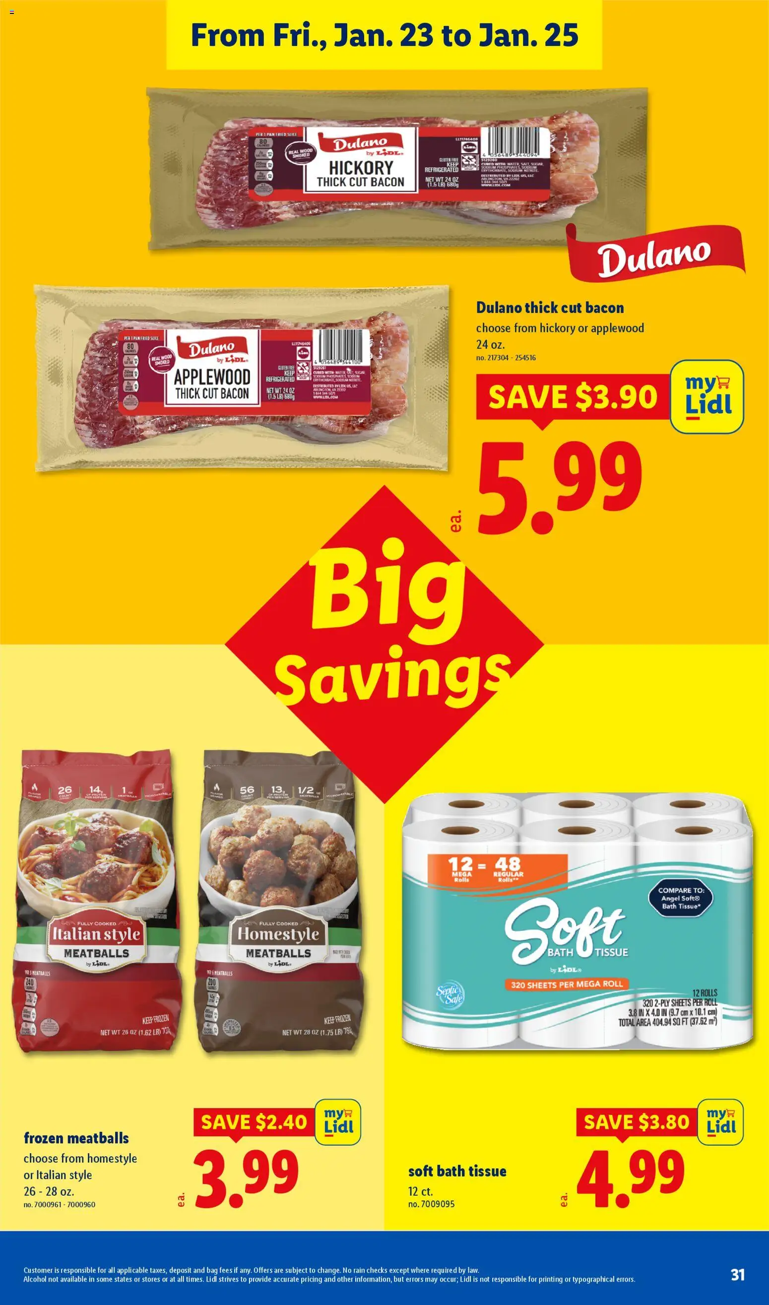 Lidl Weekly Ad - valid from 21.01.2026 | Page: 31 | Products: Safe, Pan, Water, Bag