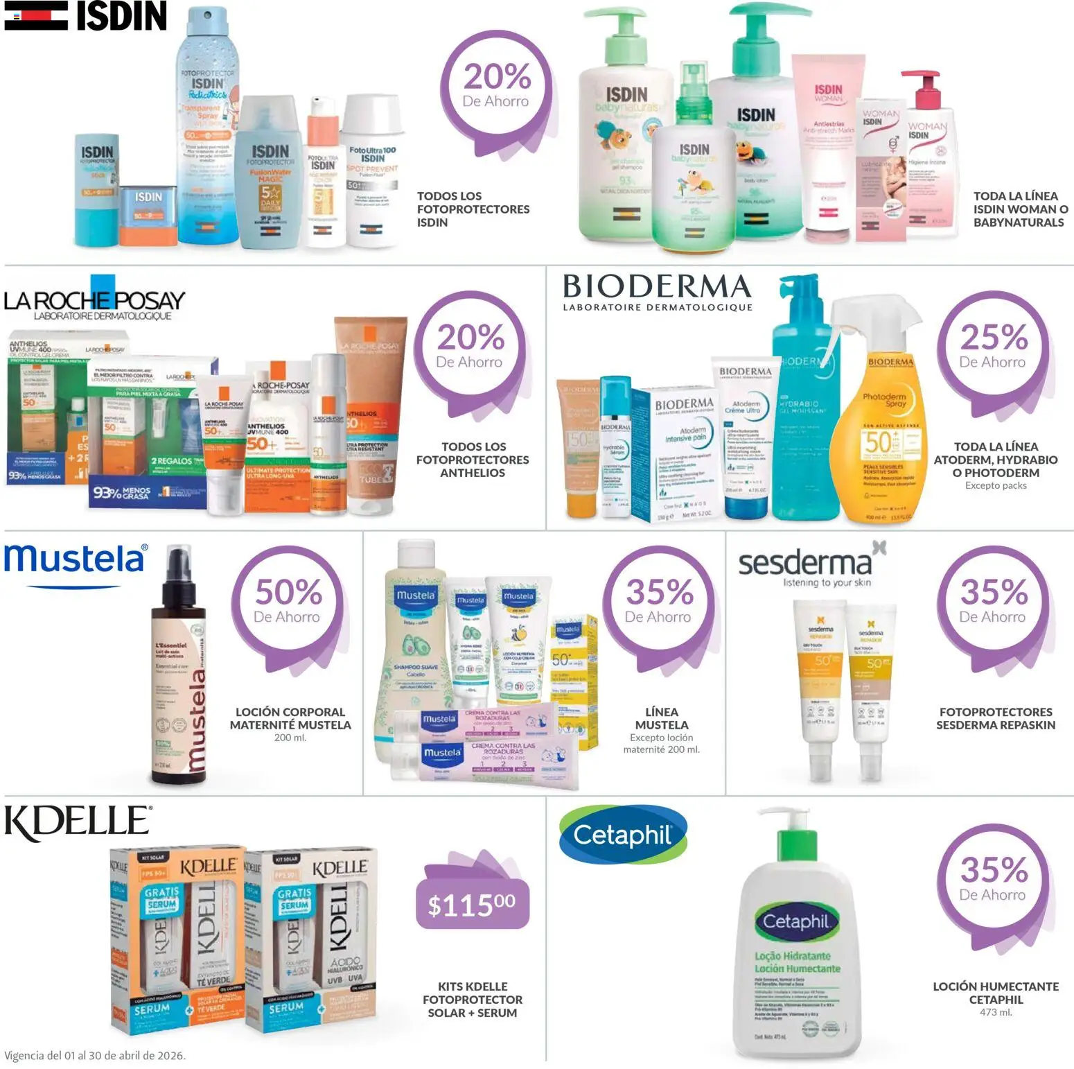 Nuevas ofertas de Farmacia Guadalajara válidas en toda la República Mexicana desde el 01.04.2026. ¡Encuentra las mejores ofertas en Farmacia Guadalajara catálogo Dermo! | Página: 2