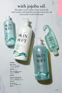 Preview of Avon weekly ads valid from 31.12.2025 | Page: 97 | Products: Bath, Shower, Shower gel