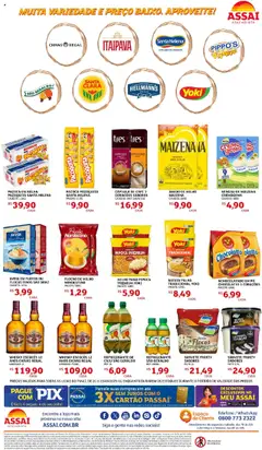 Assaí Atacadista Folheto - válido de 20.06.2025 | Página: 2 | Produtos: Amido de milho, Café, Base, Sorvete