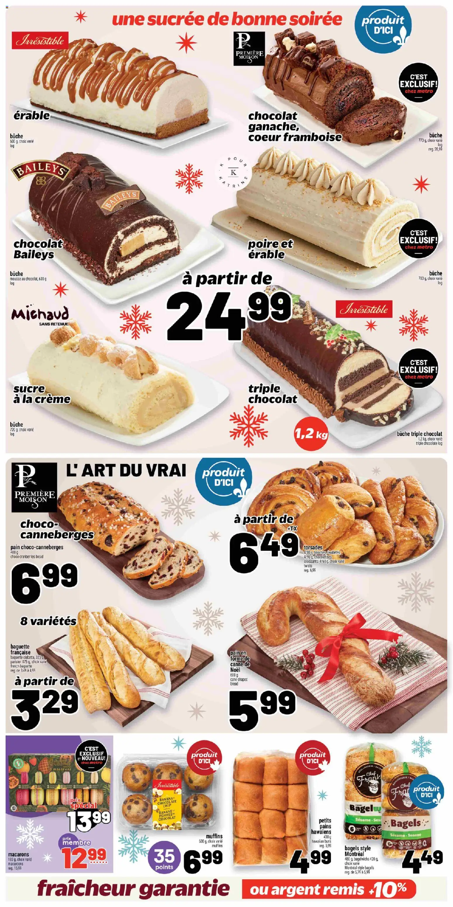 Metro flyer valid from 18.12.2025 | Page: 13 | Products: Bread, Chocolate