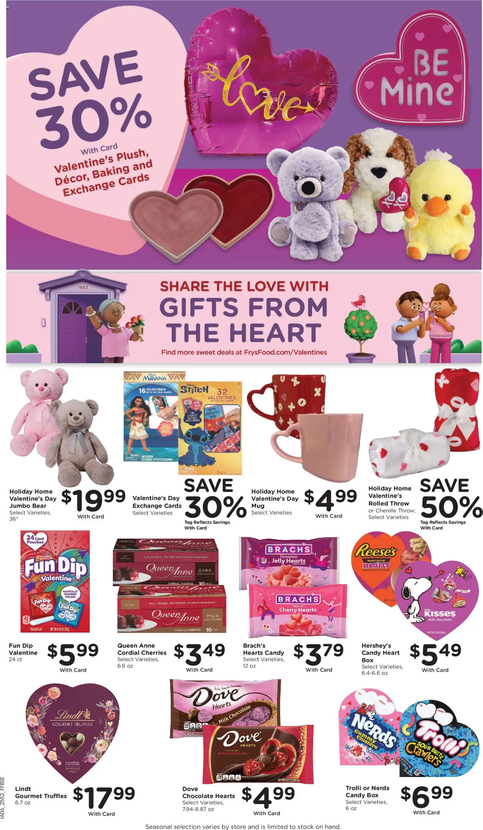 Fry's Food Weekly Ad - valid from 28.01.2026 | Page: 6 | Products: Cherries, Stickers, Box, Butter