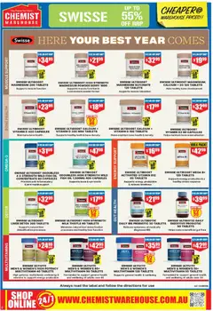 Preview of Chemist Warehouse Catalogue - valid from 01.01.2026 | Page: 8 | Products: Powder, Oil, Multivitamin, Vitamin