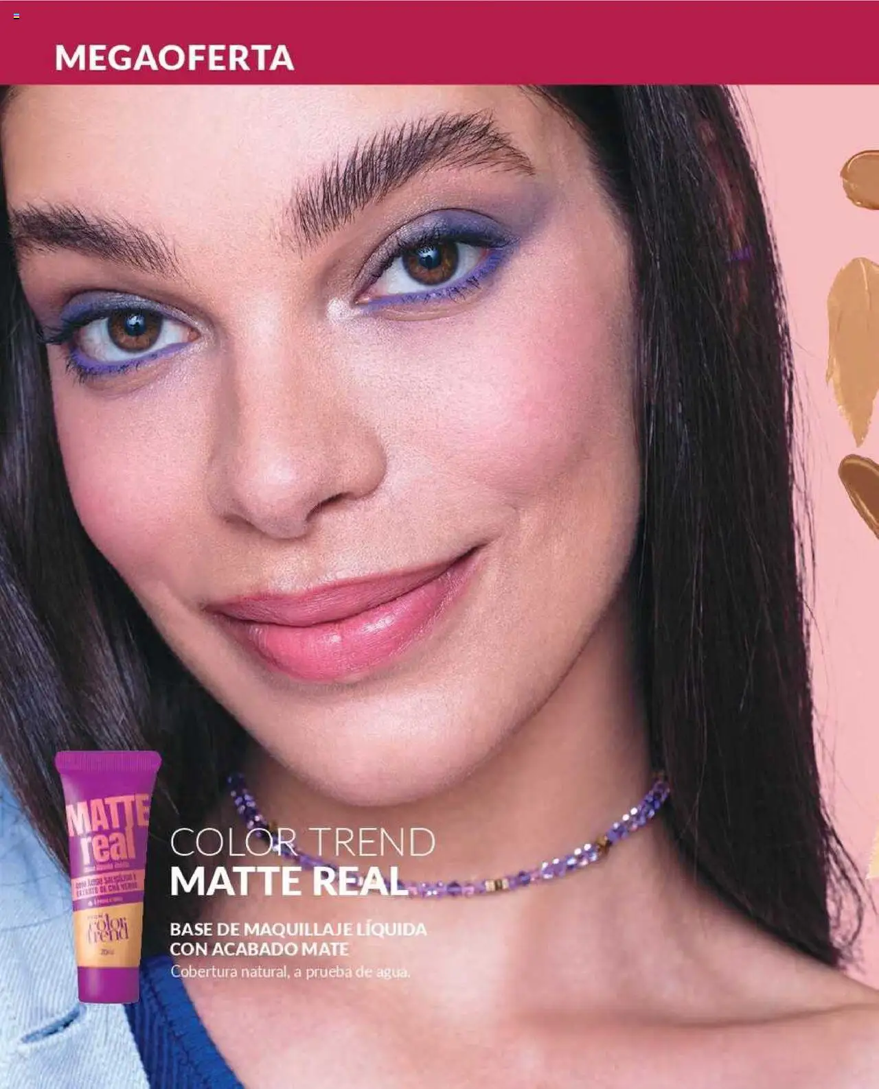 Catálogo Avon Campaña 12 │ válido desde el 22.07.2025 | Página: 43 | Productos: Maquillaje, Mate, Base, Base de maquillaje