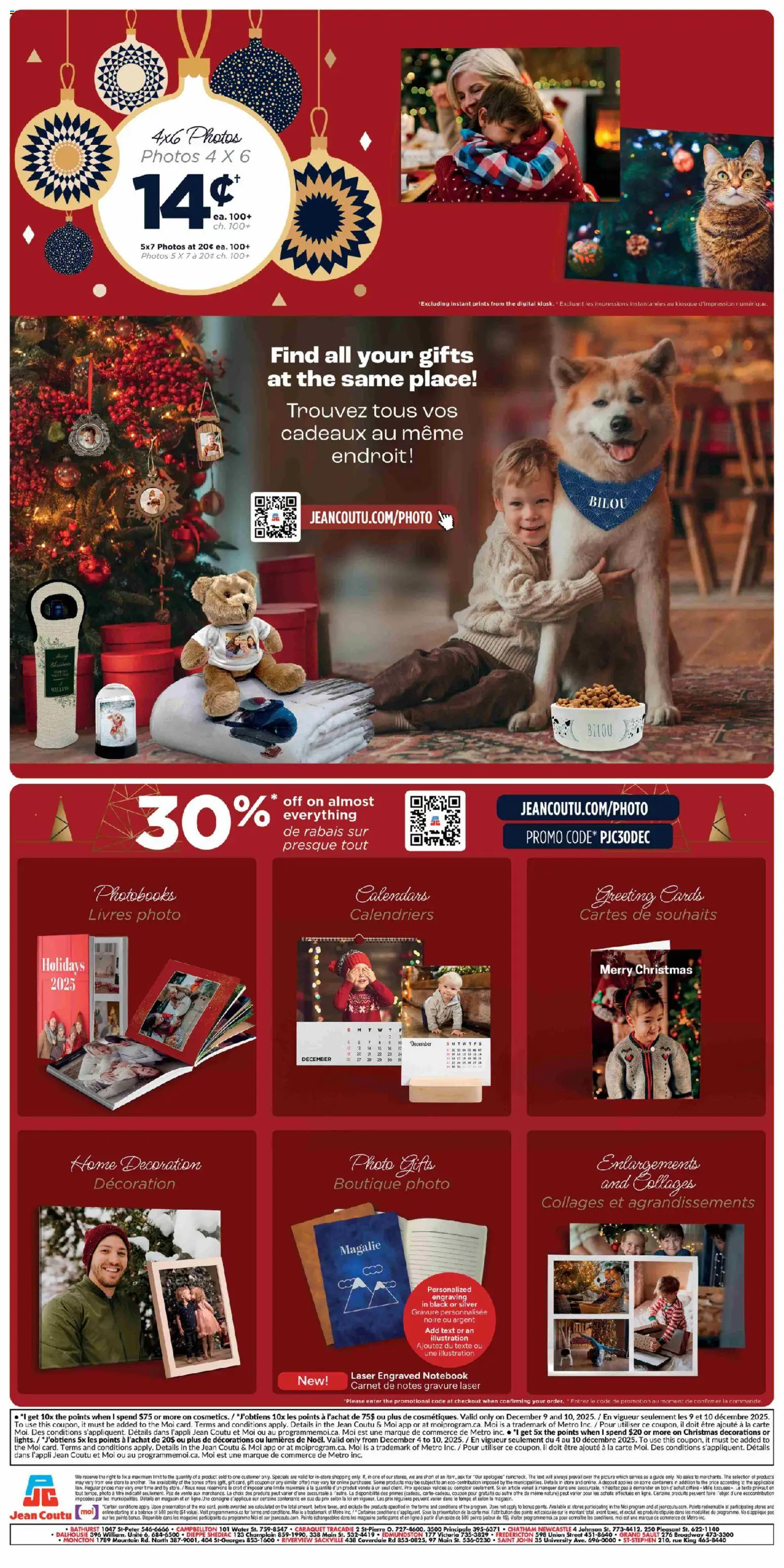 Jean Coutu flyer valid from 04.12.2025 | Page: 10 | Products: Notebook, Pants